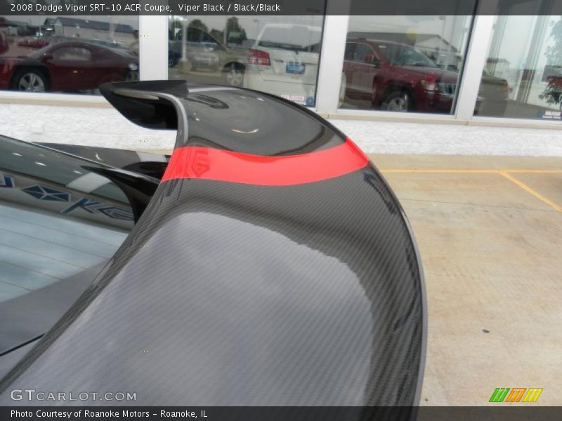 Viper Black / Black/Black 2008 Dodge Viper SRT-10 ACR Coupe