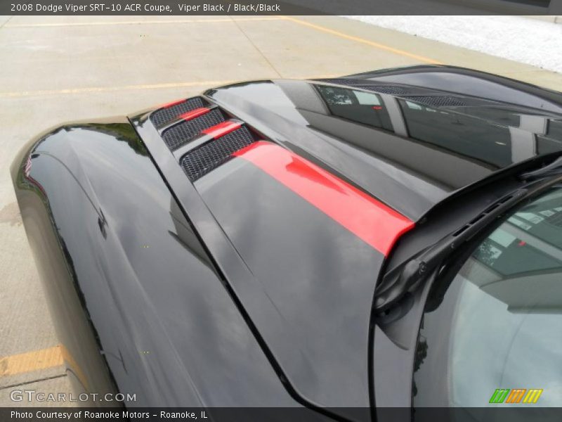 Viper Black / Black/Black 2008 Dodge Viper SRT-10 ACR Coupe