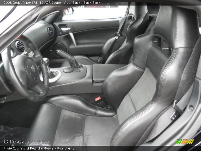 Viper Black / Black/Black 2008 Dodge Viper SRT-10 ACR Coupe