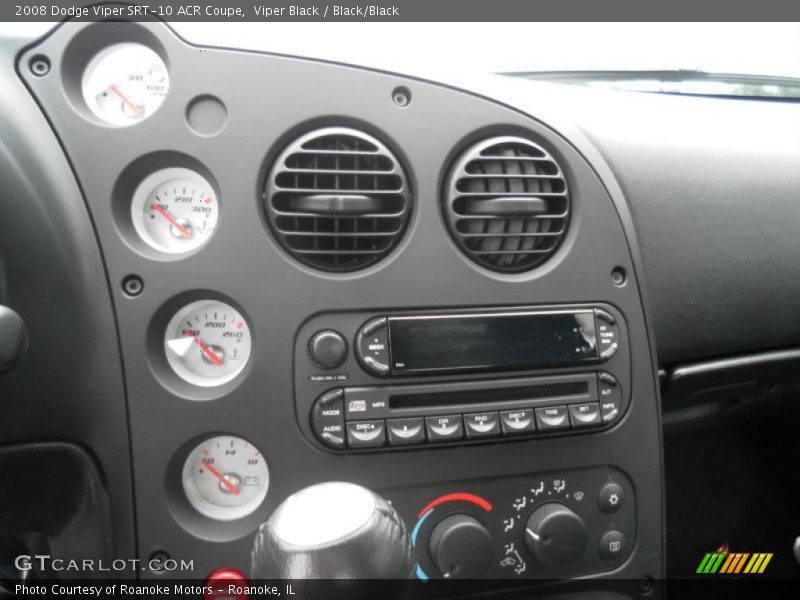 Viper Black / Black/Black 2008 Dodge Viper SRT-10 ACR Coupe