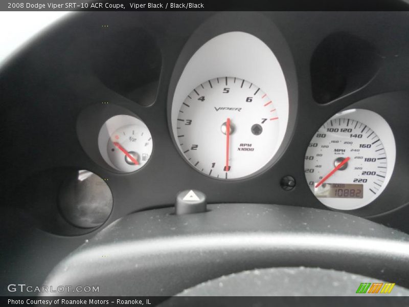 Viper Black / Black/Black 2008 Dodge Viper SRT-10 ACR Coupe