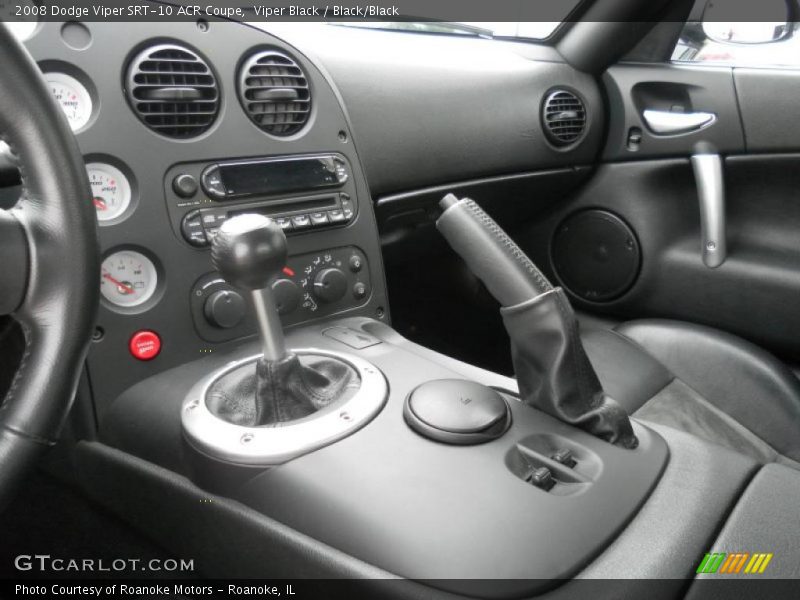 Viper Black / Black/Black 2008 Dodge Viper SRT-10 ACR Coupe