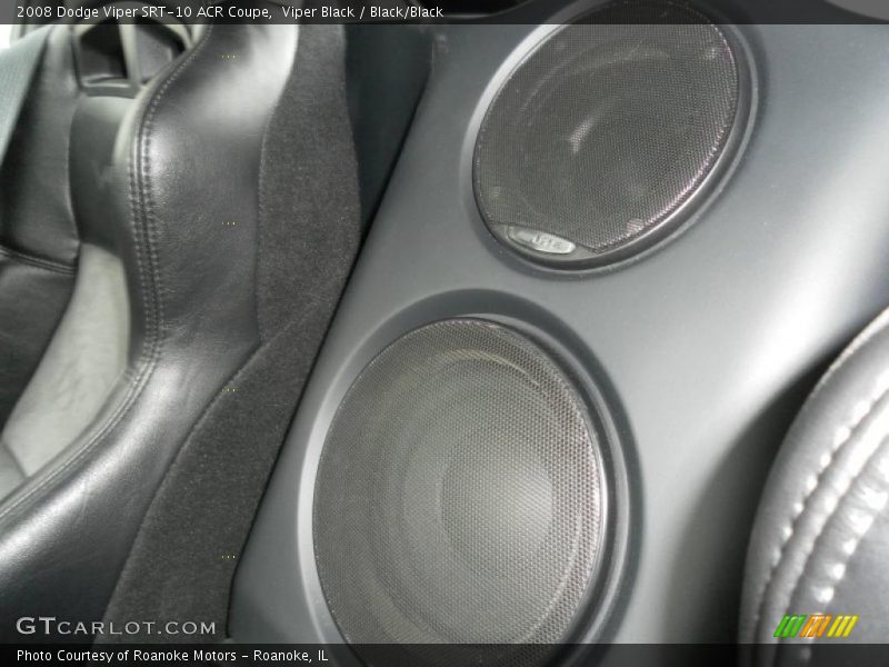 Viper Black / Black/Black 2008 Dodge Viper SRT-10 ACR Coupe