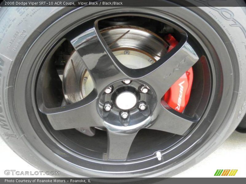 Viper Black / Black/Black 2008 Dodge Viper SRT-10 ACR Coupe