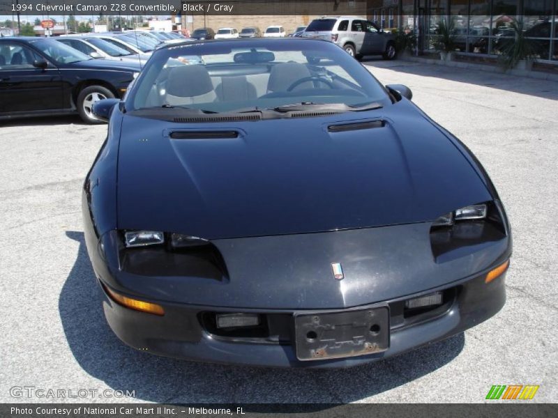 Black / Gray 1994 Chevrolet Camaro Z28 Convertible