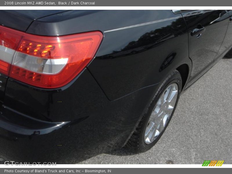 Black / Dark Charcoal 2008 Lincoln MKZ AWD Sedan