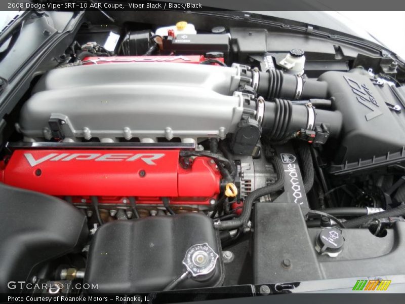 Viper Black / Black/Black 2008 Dodge Viper SRT-10 ACR Coupe