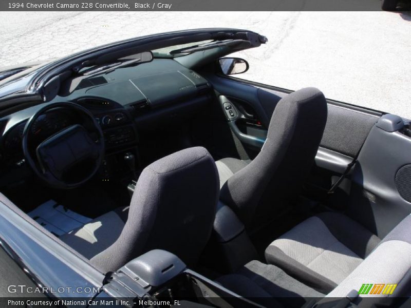 Black / Gray 1994 Chevrolet Camaro Z28 Convertible