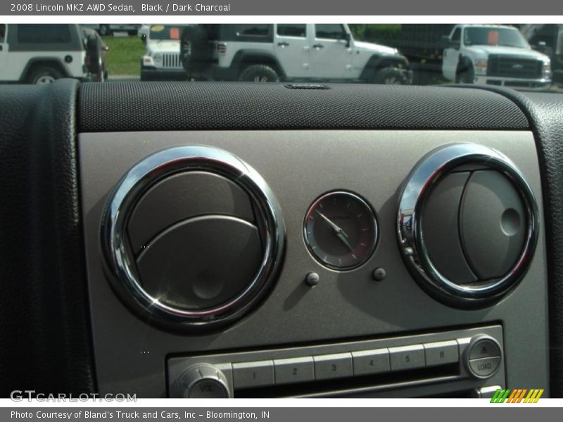 Black / Dark Charcoal 2008 Lincoln MKZ AWD Sedan