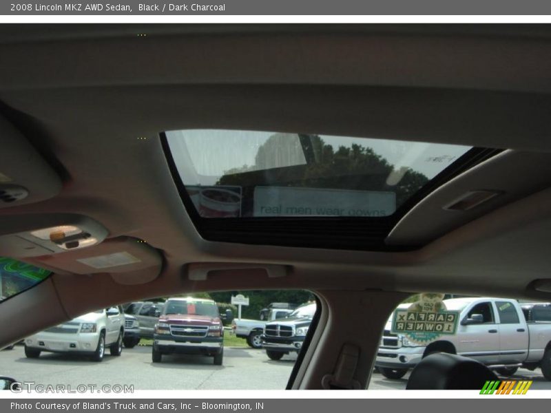 Black / Dark Charcoal 2008 Lincoln MKZ AWD Sedan