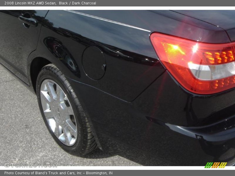 Black / Dark Charcoal 2008 Lincoln MKZ AWD Sedan