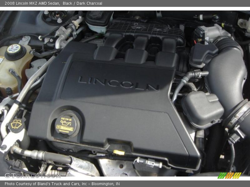 Black / Dark Charcoal 2008 Lincoln MKZ AWD Sedan
