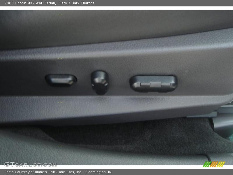 Black / Dark Charcoal 2008 Lincoln MKZ AWD Sedan