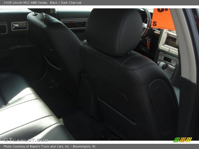 Black / Dark Charcoal 2008 Lincoln MKZ AWD Sedan