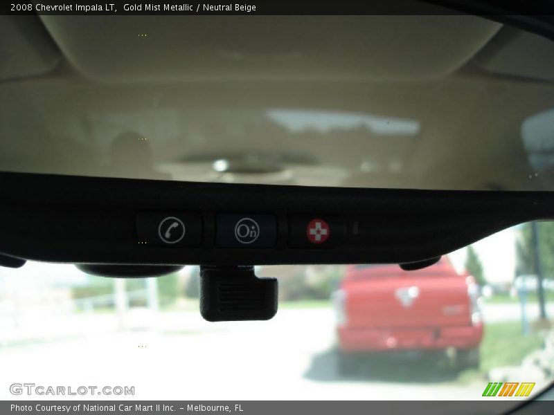 Gold Mist Metallic / Neutral Beige 2008 Chevrolet Impala LT