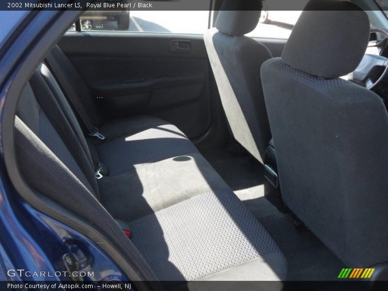 Royal Blue Pearl / Black 2002 Mitsubishi Lancer LS