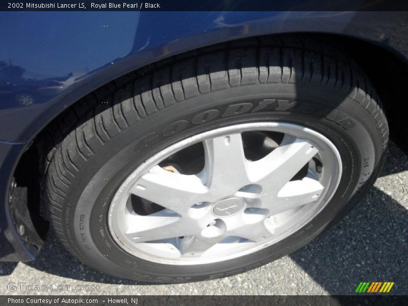 Royal Blue Pearl / Black 2002 Mitsubishi Lancer LS