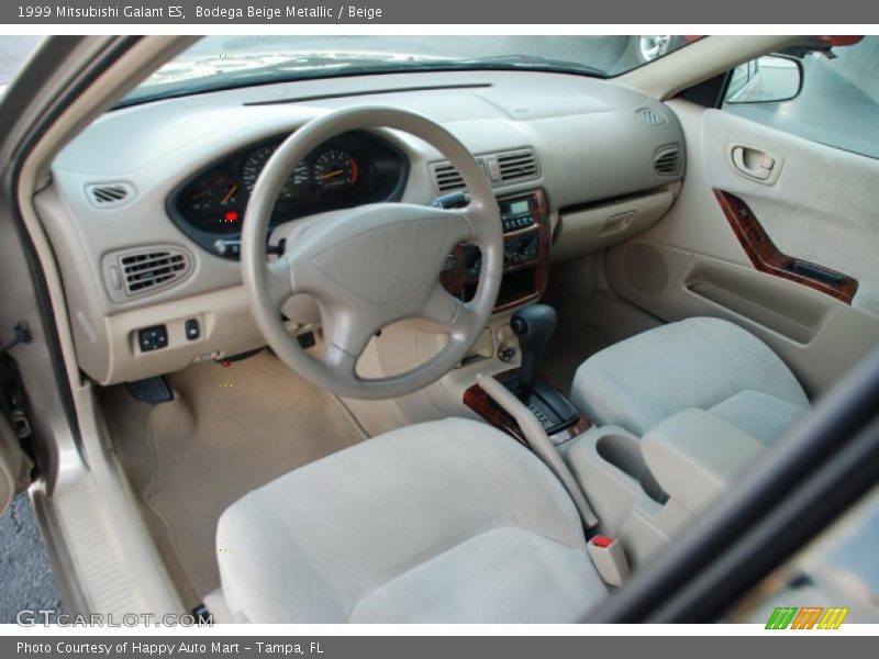 Bodega Beige Metallic / Beige 1999 Mitsubishi Galant ES