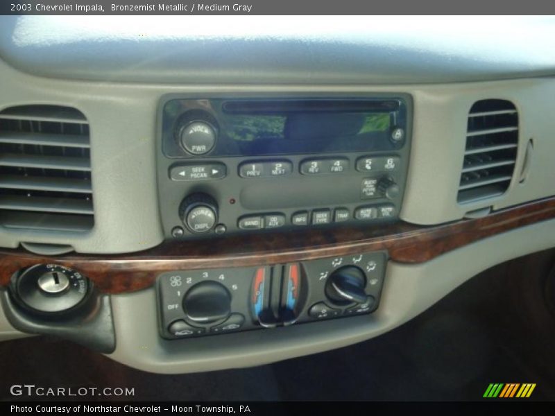 Bronzemist Metallic / Medium Gray 2003 Chevrolet Impala