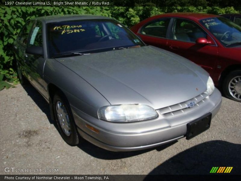 Bright Silver Metallic / Ruby Red 1997 Chevrolet Lumina LS