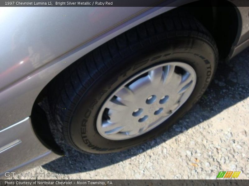 Bright Silver Metallic / Ruby Red 1997 Chevrolet Lumina LS