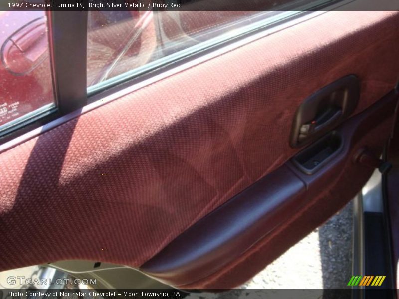 Bright Silver Metallic / Ruby Red 1997 Chevrolet Lumina LS