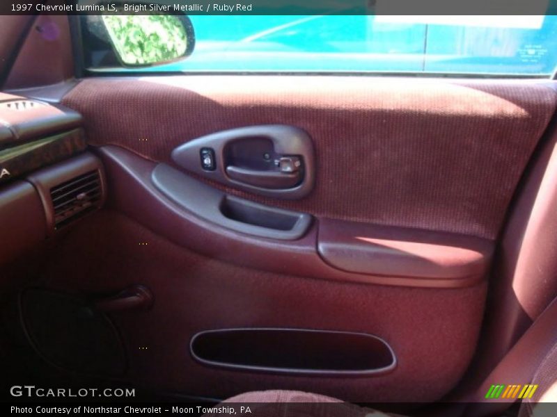 Bright Silver Metallic / Ruby Red 1997 Chevrolet Lumina LS