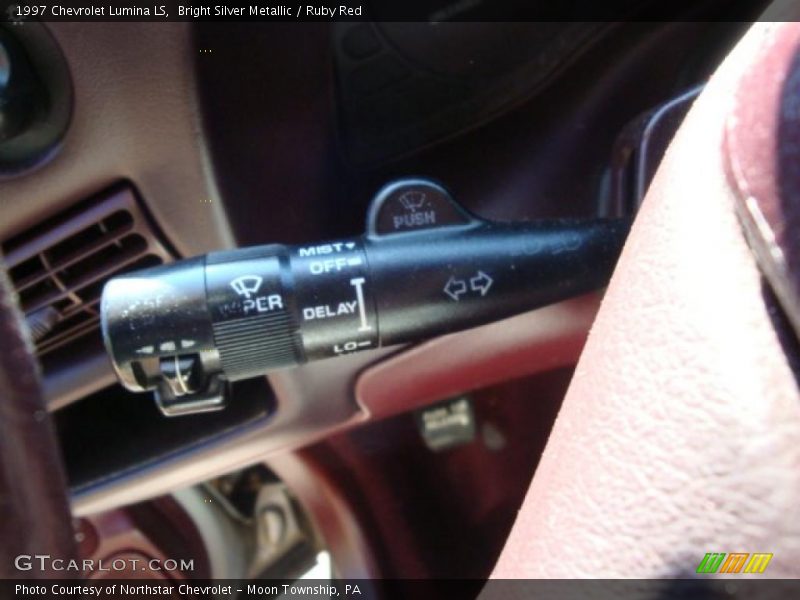 Bright Silver Metallic / Ruby Red 1997 Chevrolet Lumina LS