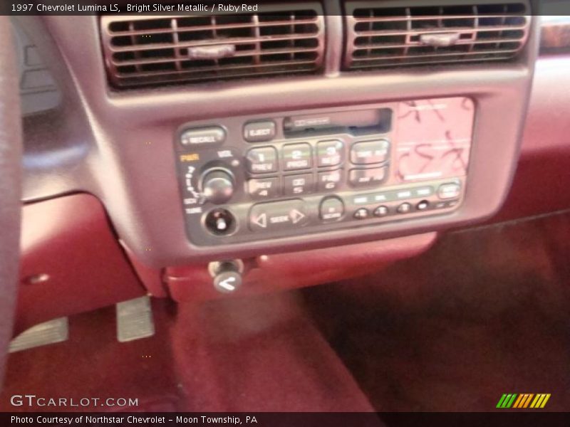 Bright Silver Metallic / Ruby Red 1997 Chevrolet Lumina LS