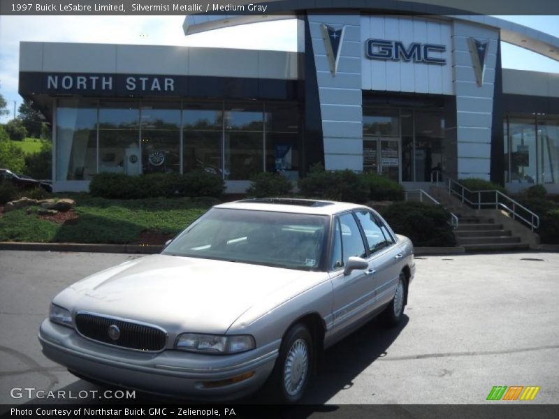 Silvermist Metallic / Medium Gray 1997 Buick LeSabre Limited