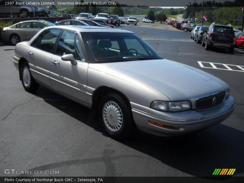 Silvermist Metallic / Medium Gray 1997 Buick LeSabre Limited