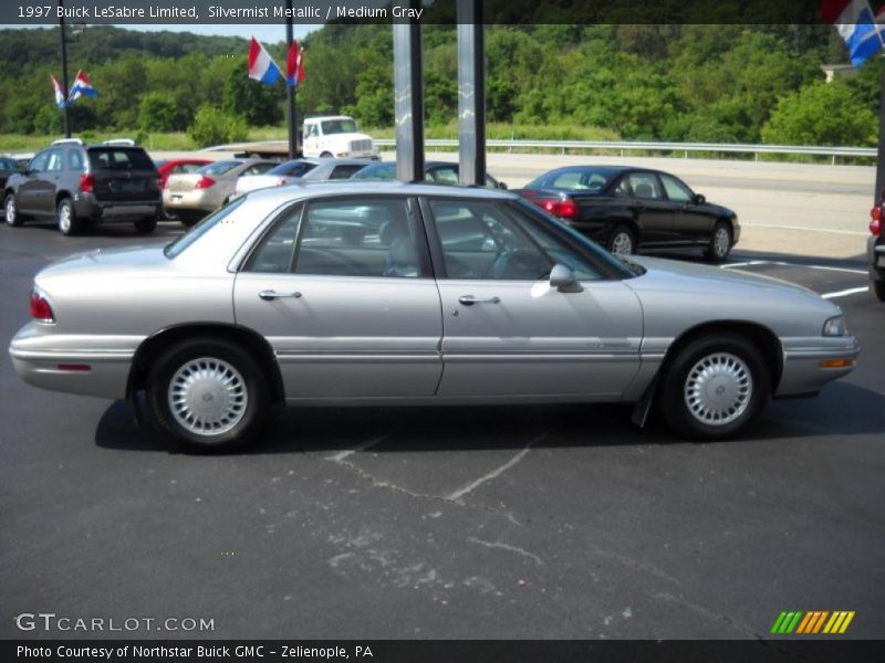 Silvermist Metallic / Medium Gray 1997 Buick LeSabre Limited