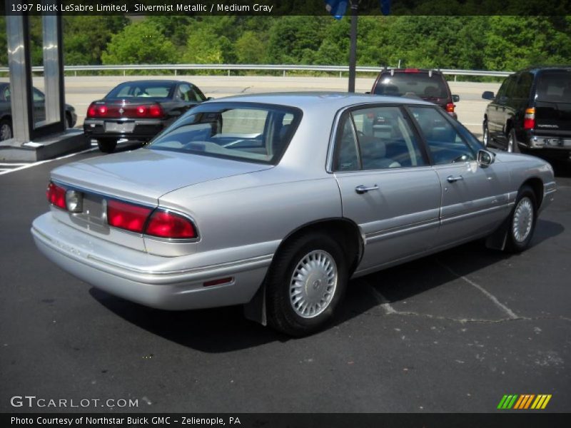 Silvermist Metallic / Medium Gray 1997 Buick LeSabre Limited