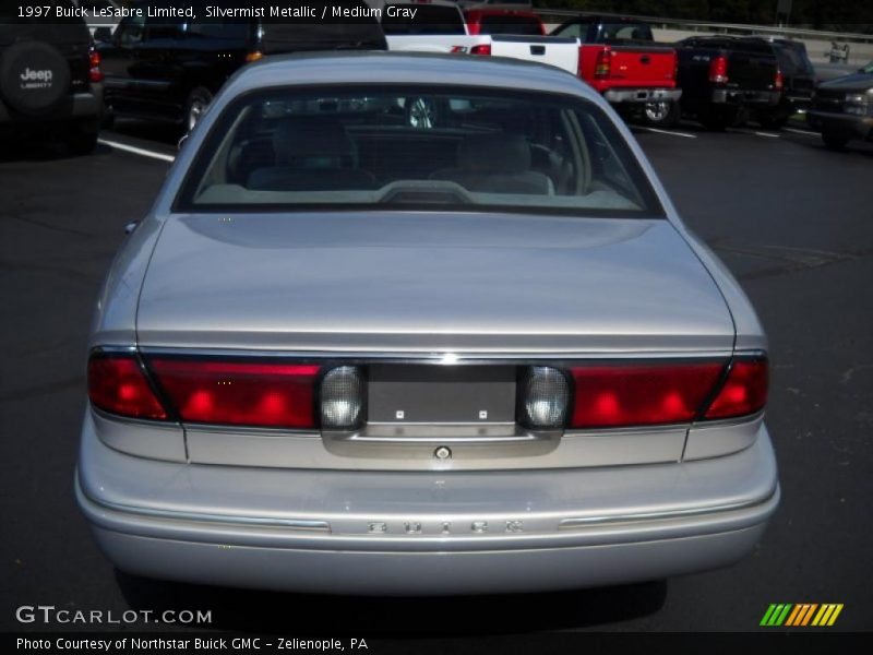 Silvermist Metallic / Medium Gray 1997 Buick LeSabre Limited