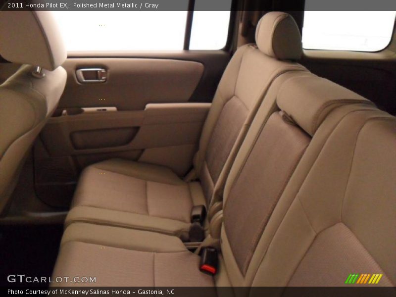 Polished Metal Metallic / Gray 2011 Honda Pilot EX