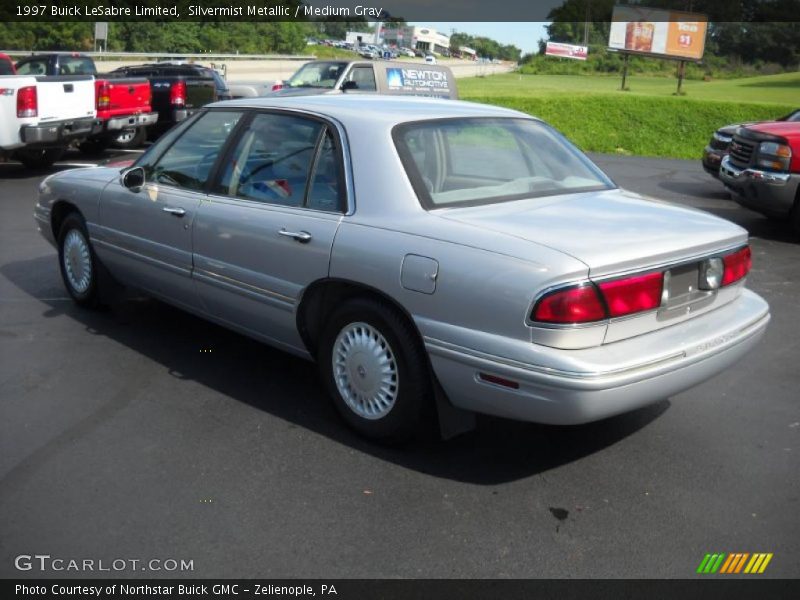 Silvermist Metallic / Medium Gray 1997 Buick LeSabre Limited