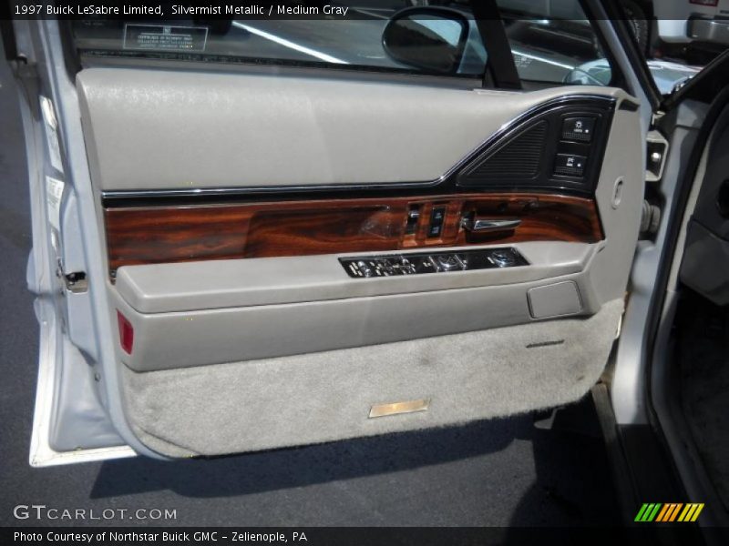 Silvermist Metallic / Medium Gray 1997 Buick LeSabre Limited
