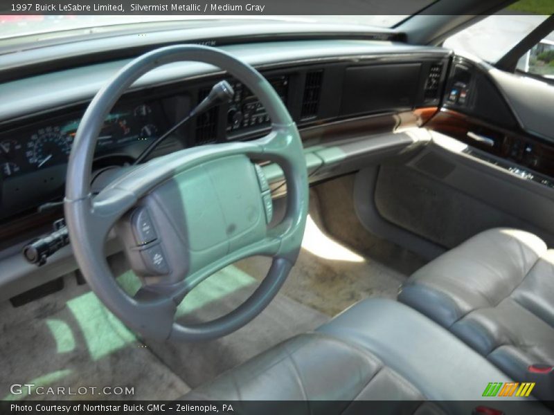 Silvermist Metallic / Medium Gray 1997 Buick LeSabre Limited