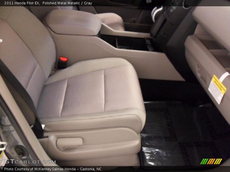 Polished Metal Metallic / Gray 2011 Honda Pilot EX