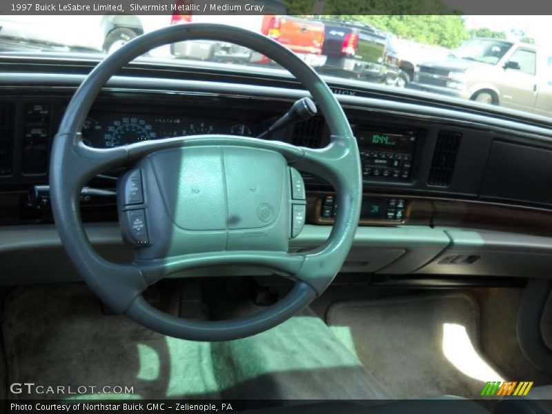 Silvermist Metallic / Medium Gray 1997 Buick LeSabre Limited