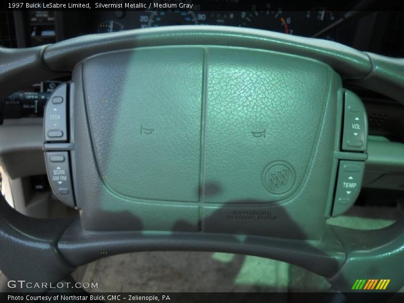 Silvermist Metallic / Medium Gray 1997 Buick LeSabre Limited