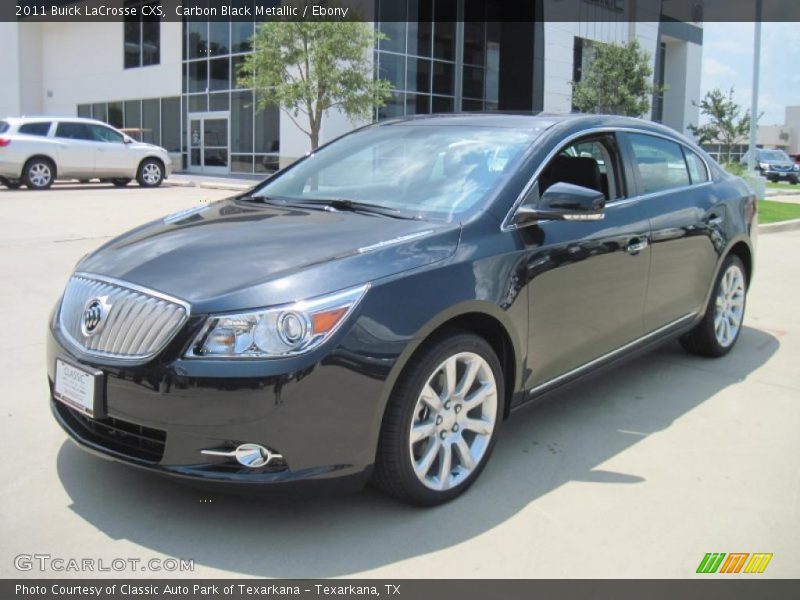 Carbon Black Metallic / Ebony 2011 Buick LaCrosse CXS