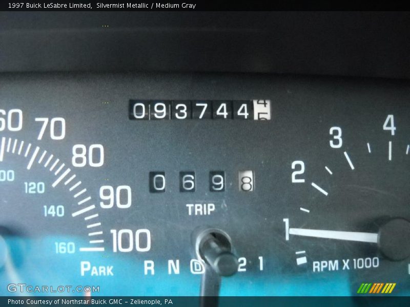 Silvermist Metallic / Medium Gray 1997 Buick LeSabre Limited