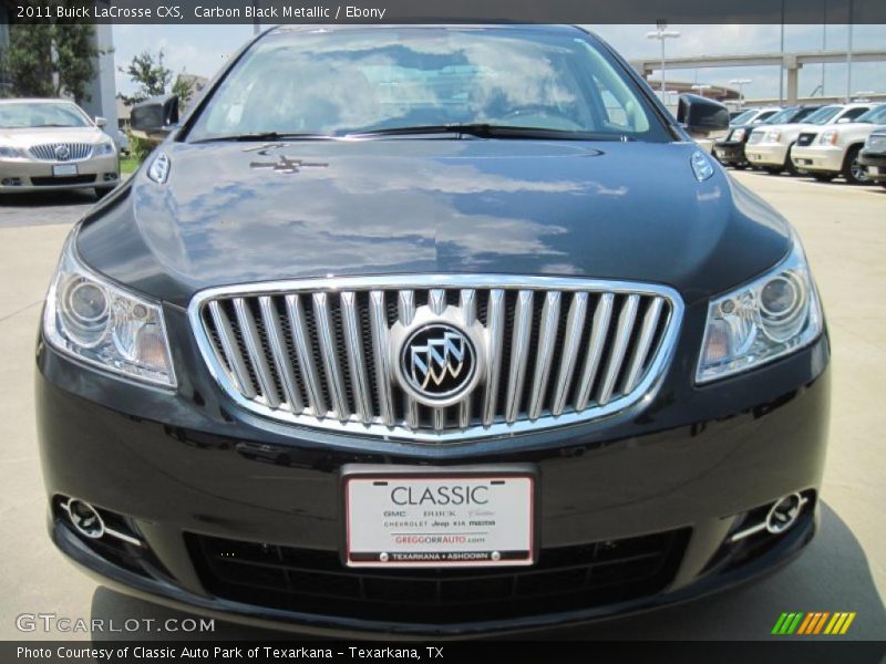Carbon Black Metallic / Ebony 2011 Buick LaCrosse CXS