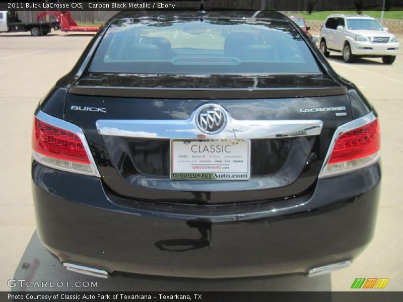 Carbon Black Metallic / Ebony 2011 Buick LaCrosse CXS