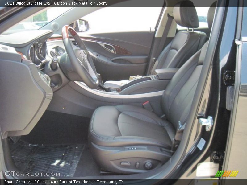 Carbon Black Metallic / Ebony 2011 Buick LaCrosse CXS
