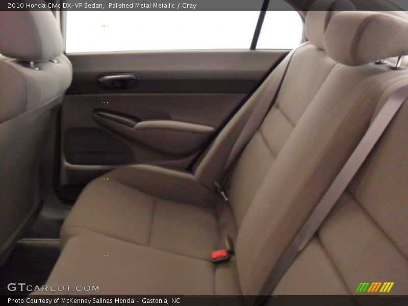 Polished Metal Metallic / Gray 2010 Honda Civic DX-VP Sedan