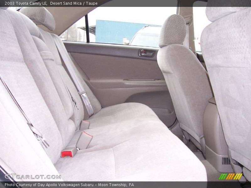 Desert Sand Mica / Taupe 2003 Toyota Camry LE