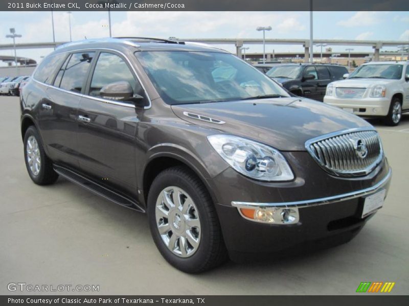 Cocoa Metallic / Cashmere/Cocoa 2011 Buick Enclave CXL