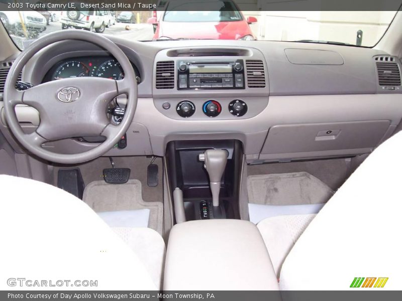 Desert Sand Mica / Taupe 2003 Toyota Camry LE